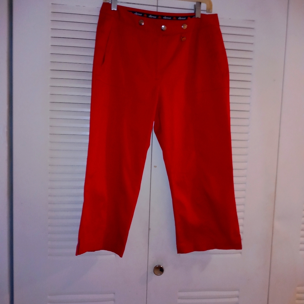 Ellesse pink crop pants size 8